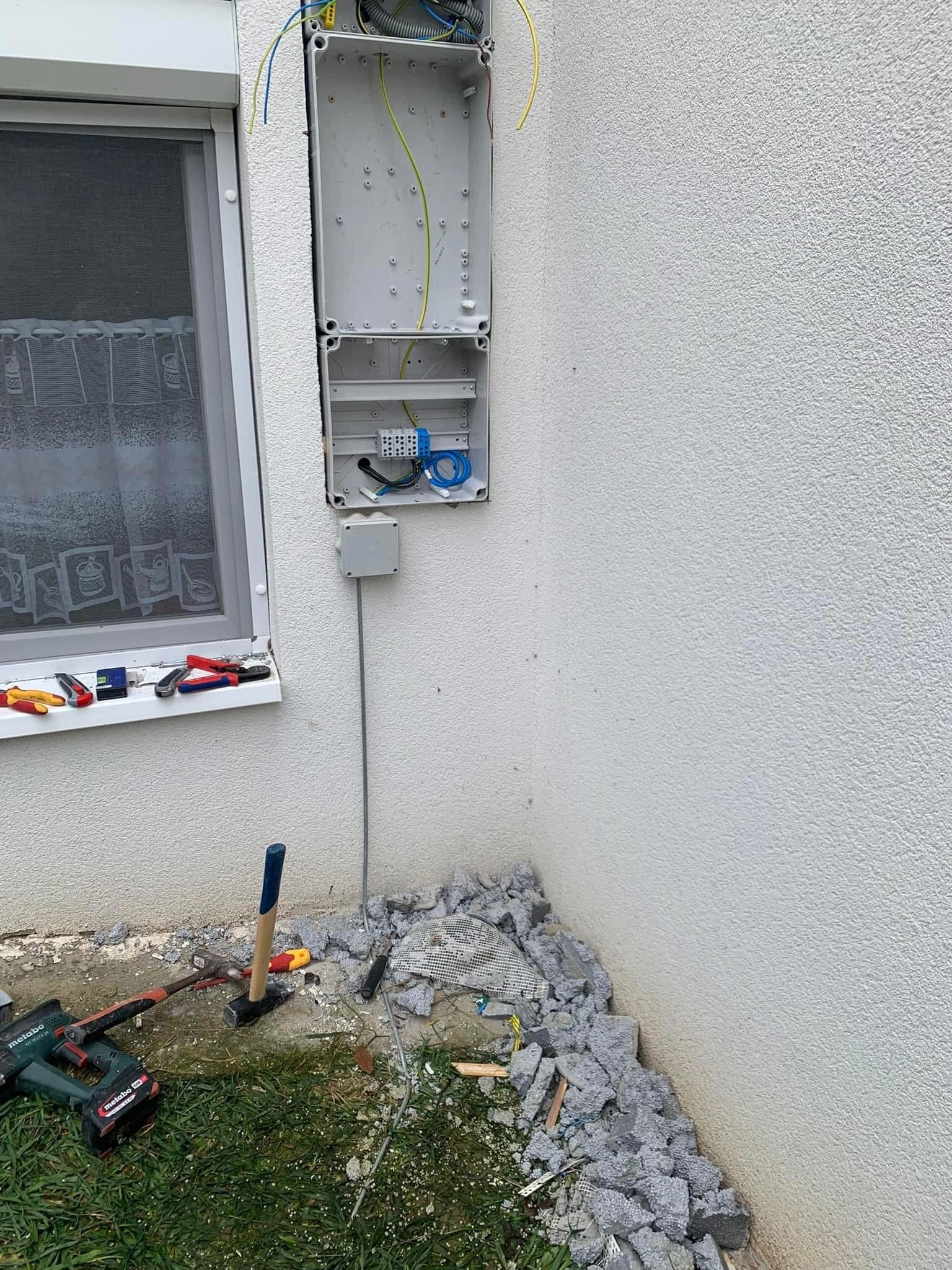 Mérőhely kialakítás
